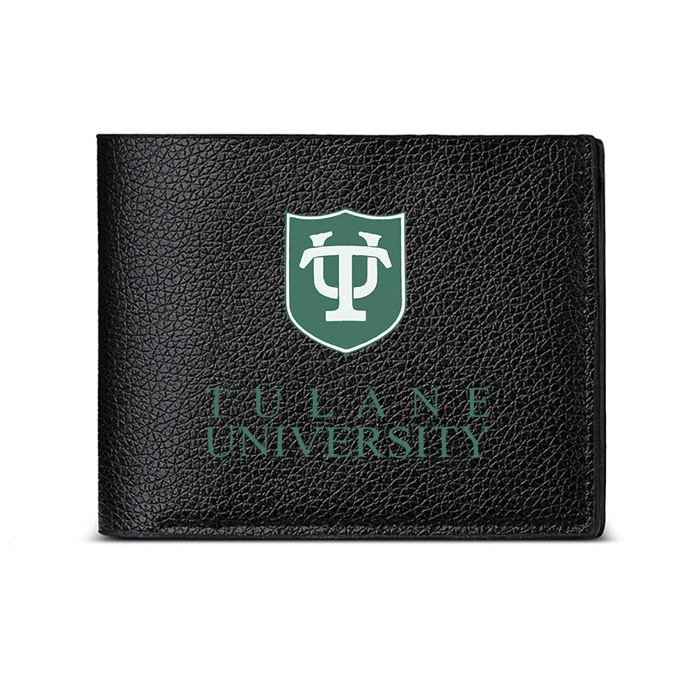 Interior Design University In China - Tulane University Shield Logo Men's Wallet