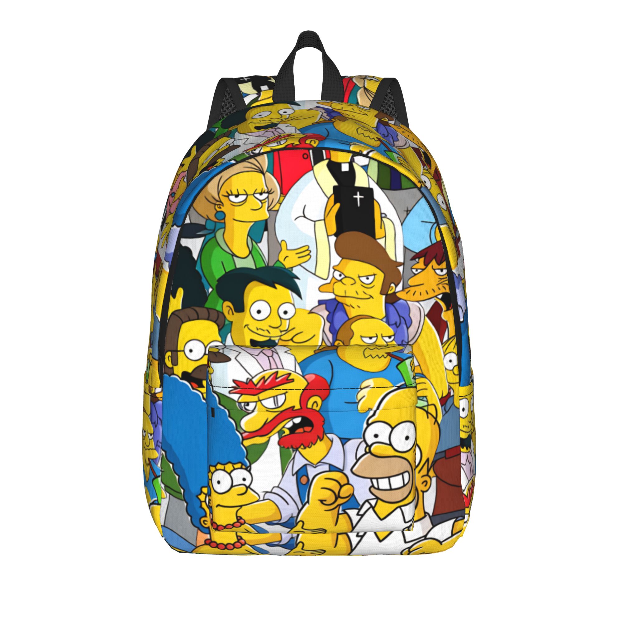 Interior Design University In China - S-Simpsons All Characters Backpack Female Soft