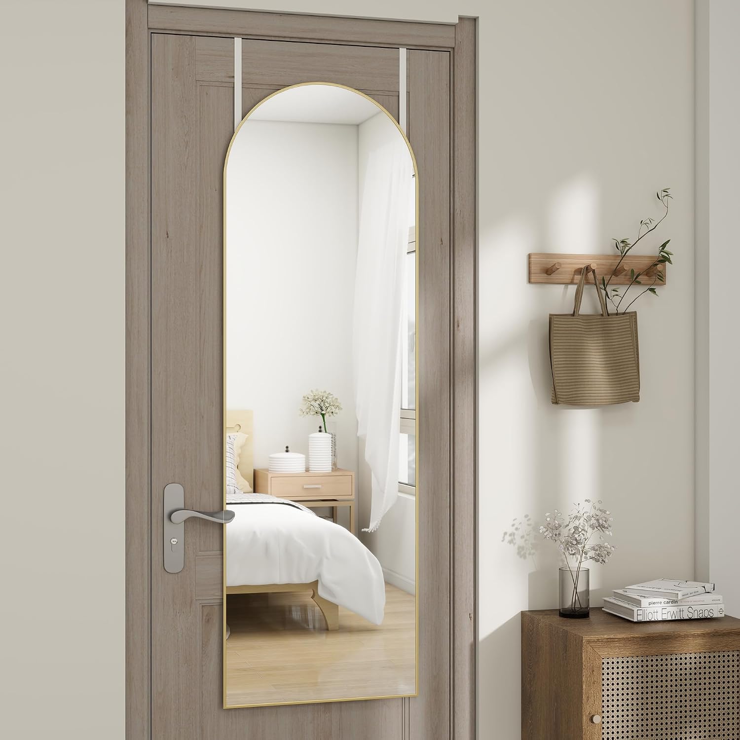 48 14 Arched Full Length Door  - Arch Mirror Leaning recension och pris