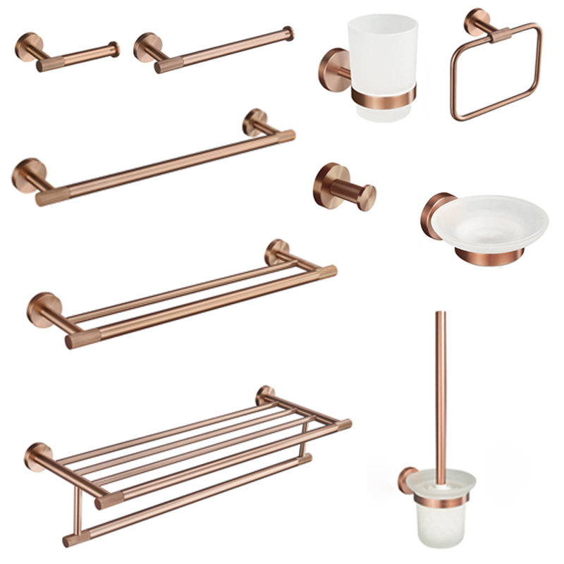 Brushed Rose Gold  Accessories - Antique Brass Hook recension och pris
