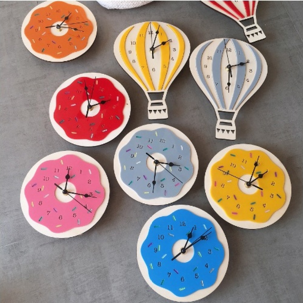 Decorative Wall Clock Cartoon  - Interior Design Scandinavian recension och pris