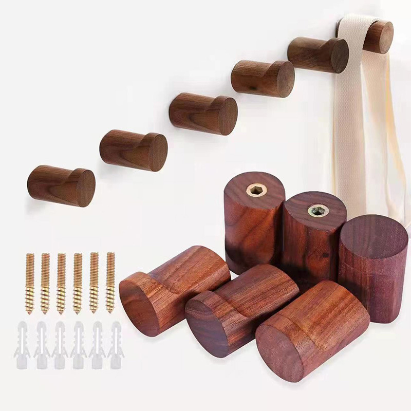 Beech Wood Black Walnut Hook M - Interior Design Home recension och pris