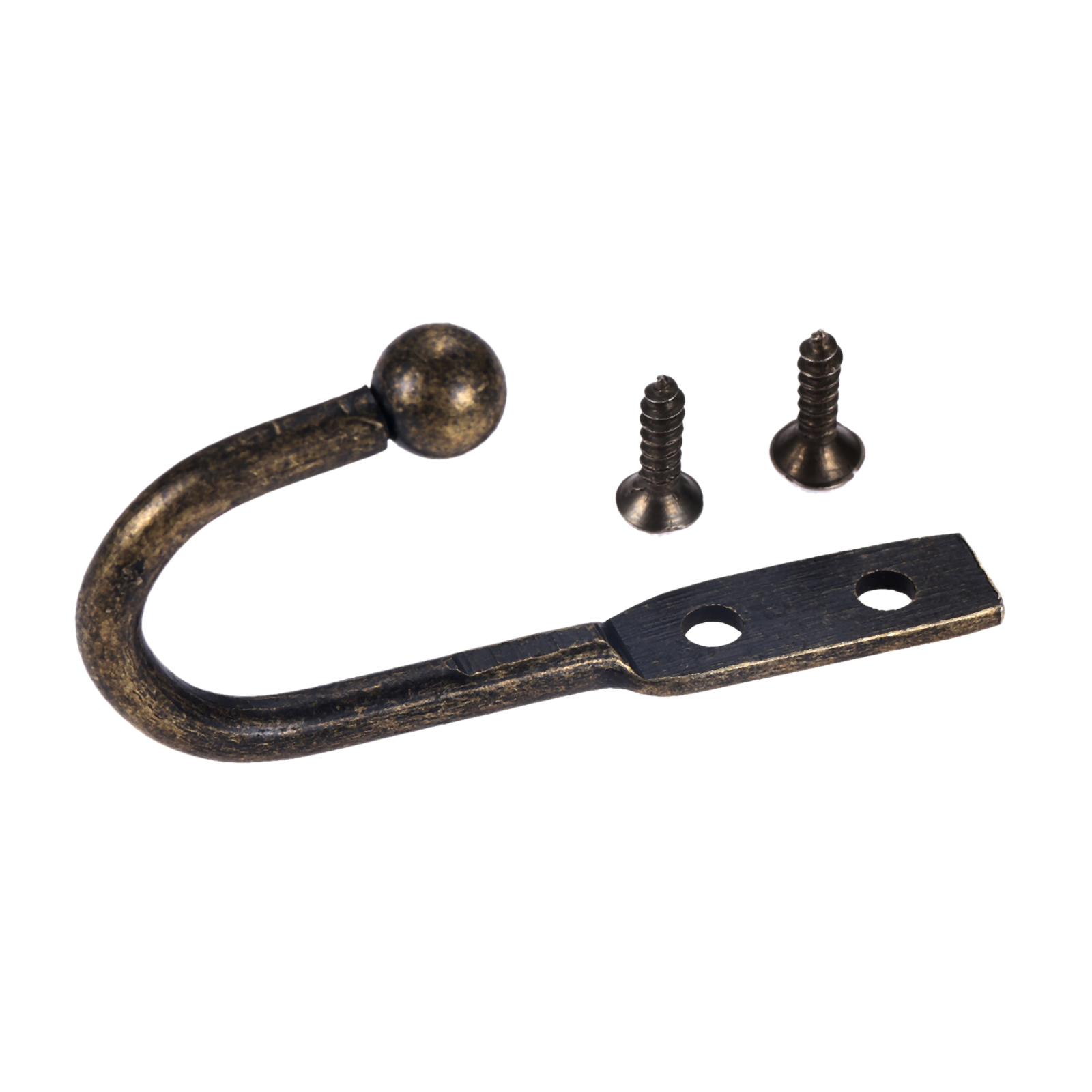 5pcs Vintage Black/Antique Bro - Antique Brass Hook recension och pris