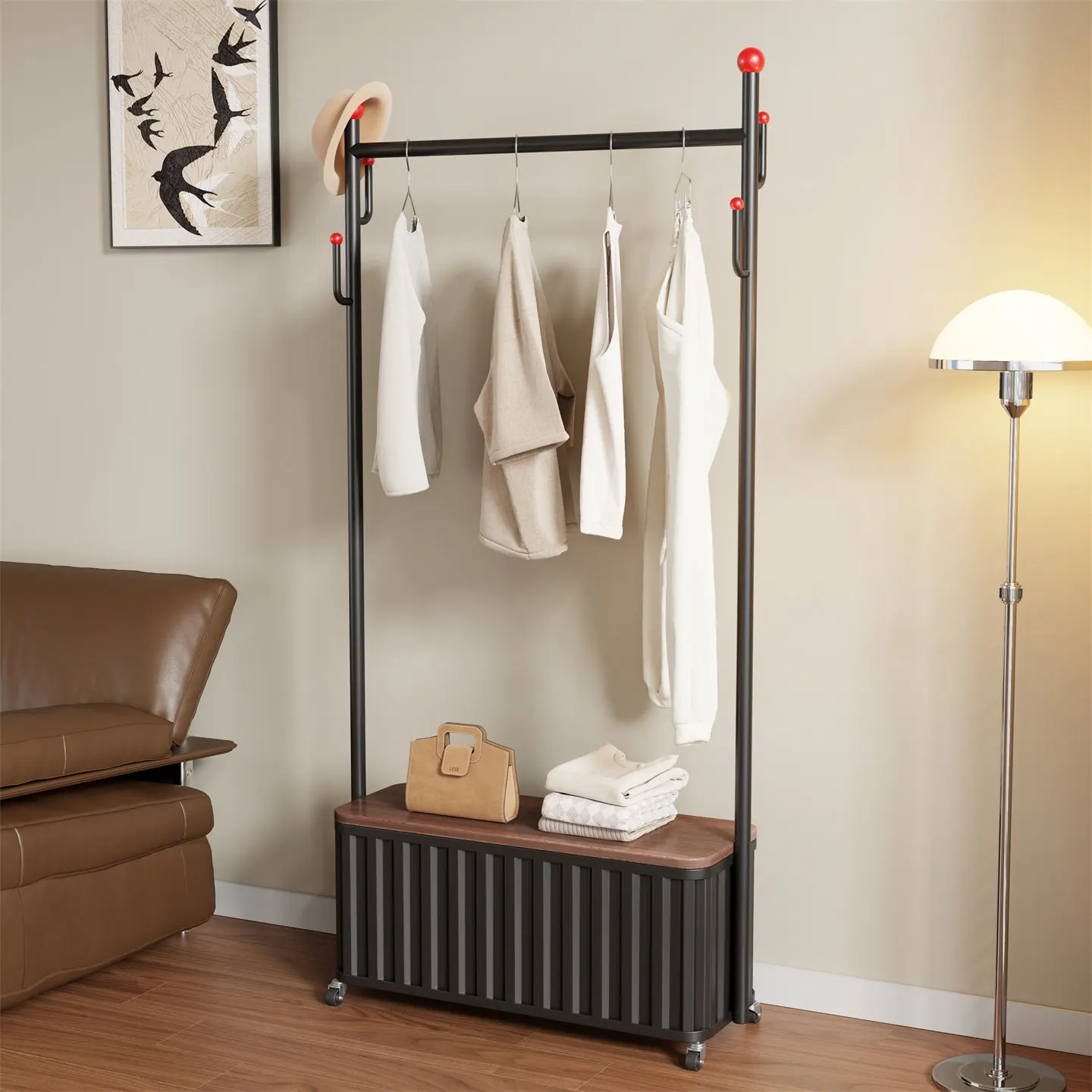 Luxury Modular Coat Rack Retro - Interior Design Vintage Modern recension och pris