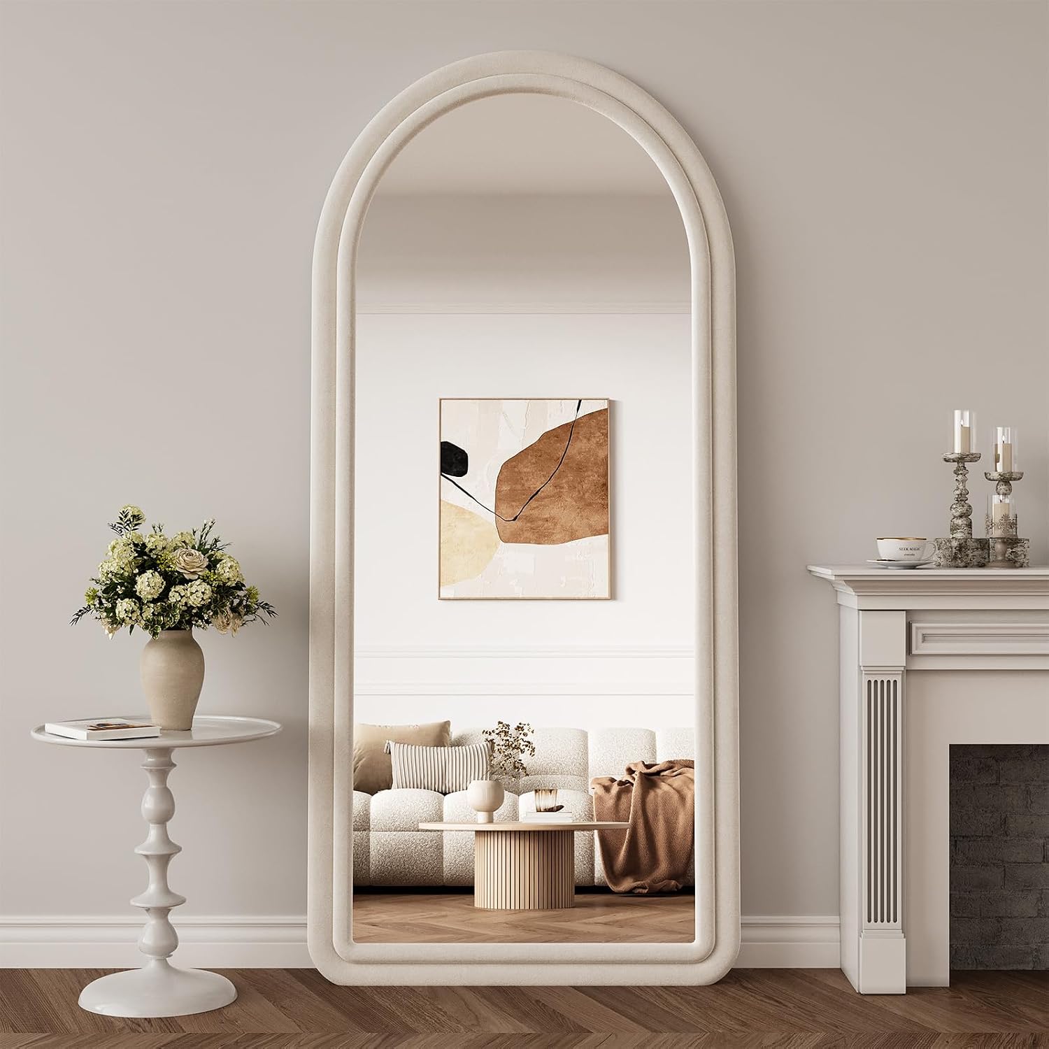 Arched Full Length Mirror 71 X - Arch Mirror Leaning recension och pris