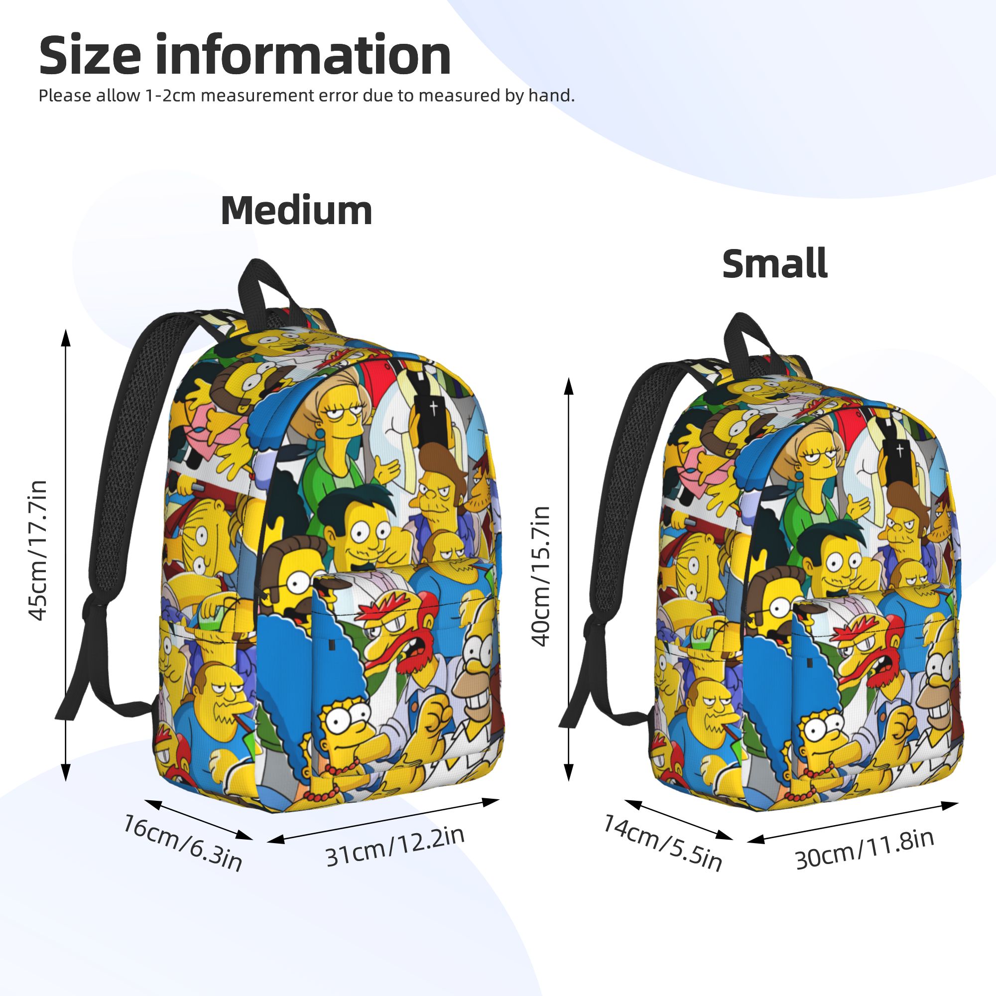 S-Simpsons All Characters Back - Interior Design University In China recension och pris