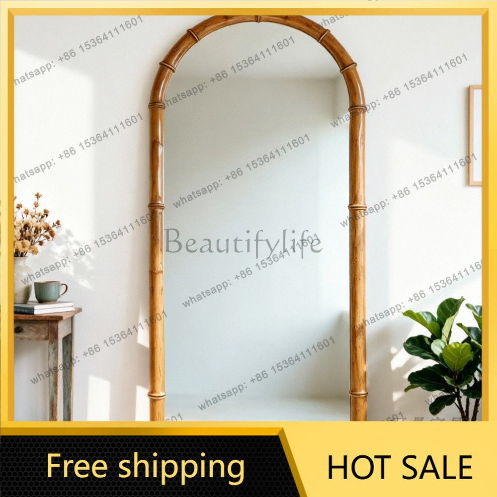 YJ New Chinese Arch Full‑Lengt - Arch Mirror Leaning recension och pris