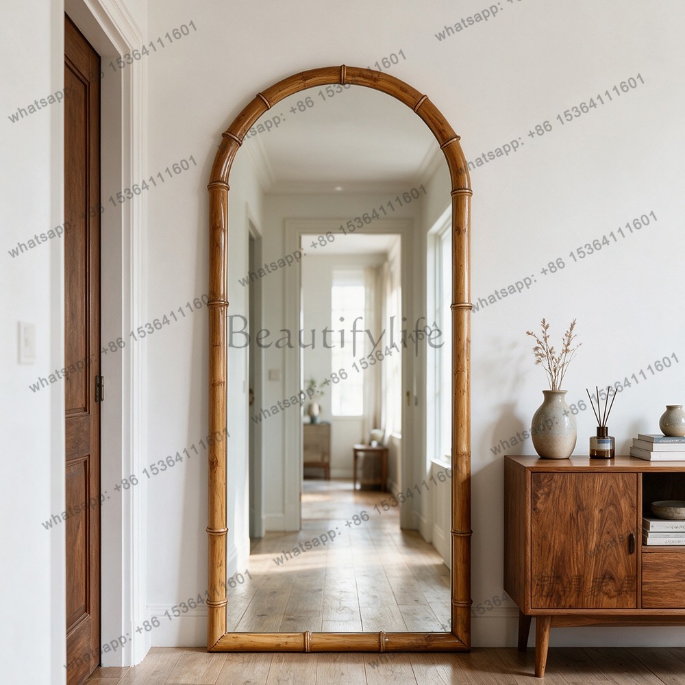 YJ New Chinese Arch Full‑Lengt - Arch Mirror Leaning recension och pris