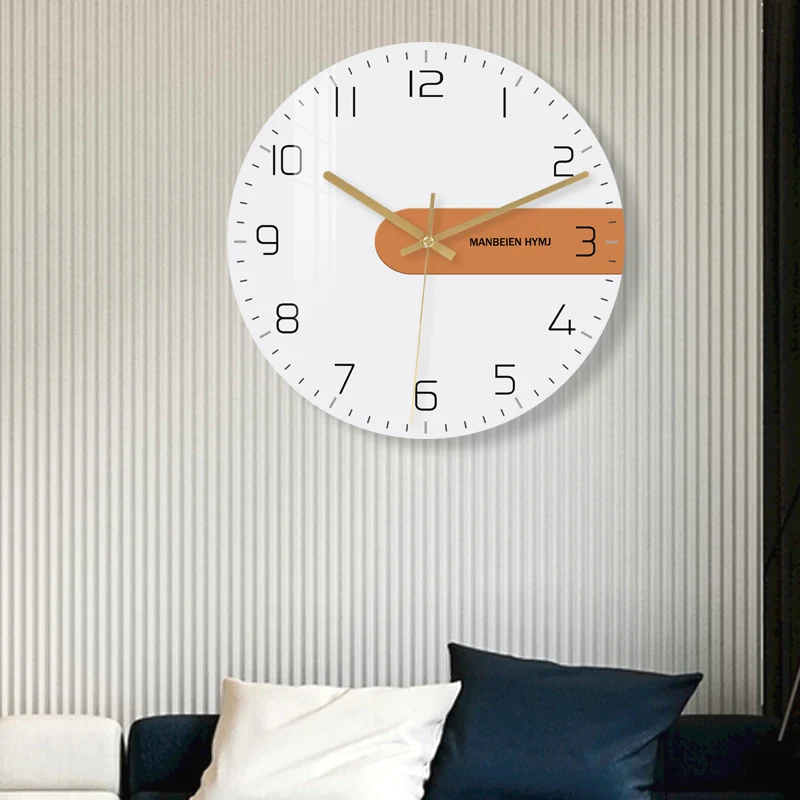 Creative Minimalist Wall Clock - Interior Design Vintage Modern recension och pris