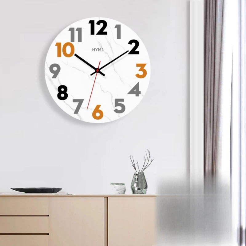Creative Minimalist Wall Clock - Interior Design Vintage Modern recension och pris