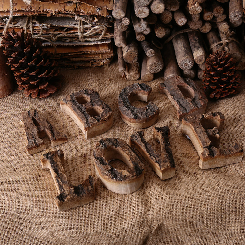 Wooden Letters Home Decor Alph - Interior Design Home recension och pris