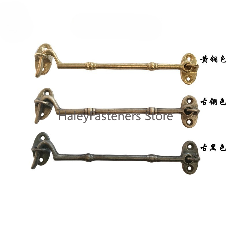 Brass Window Handle Copper Win - Antique Brass Hook recension och pris